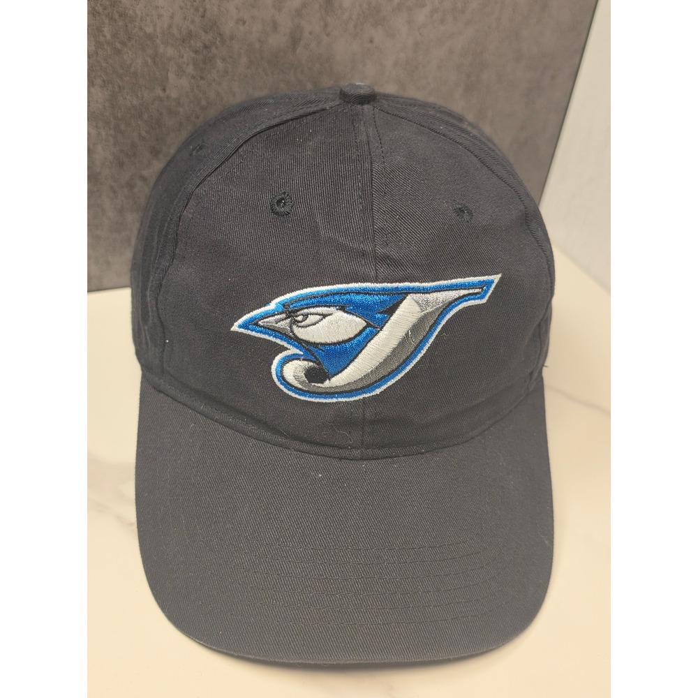 Fan Favorite Toronto Blue Jays MLB Baseball Hat Black Adjustable Strapback‎ Cap